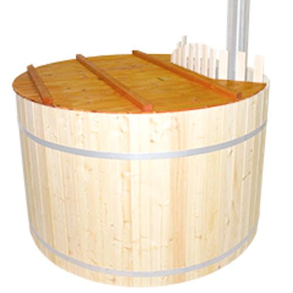 Ciubăr din lemn cu sobă de internă 8-10 Persoane